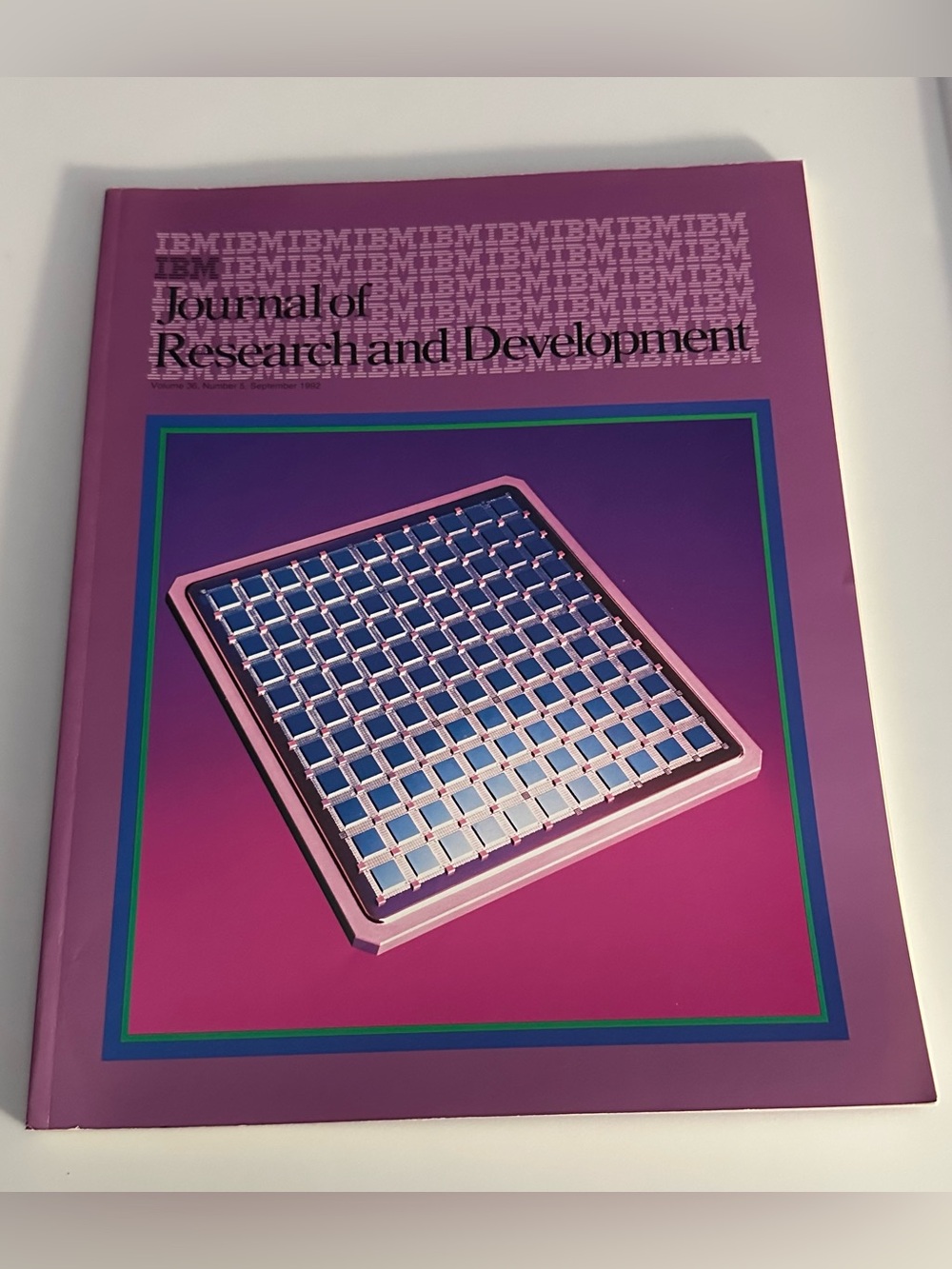 IBM Journal Research Development Vol 36 No 5 Sept 1992 ES/9000 Semiconductor